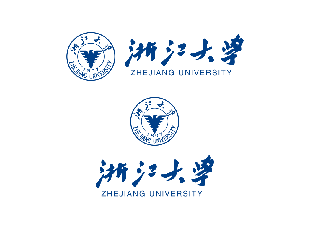 大學校徽系列:浙江大學標志矢量圖