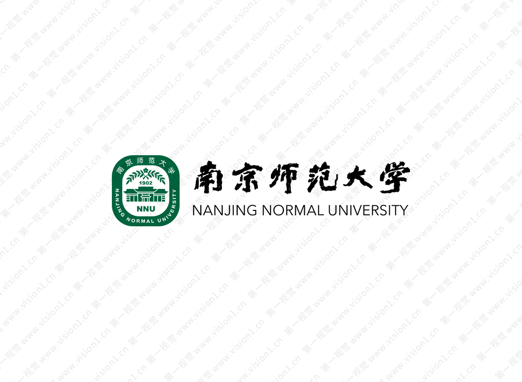 大學校徽系列：南京師范大學標志矢量圖