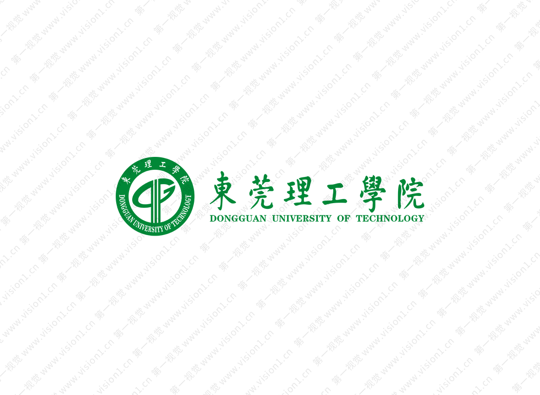 東莞理工學院校徽logo矢量圖