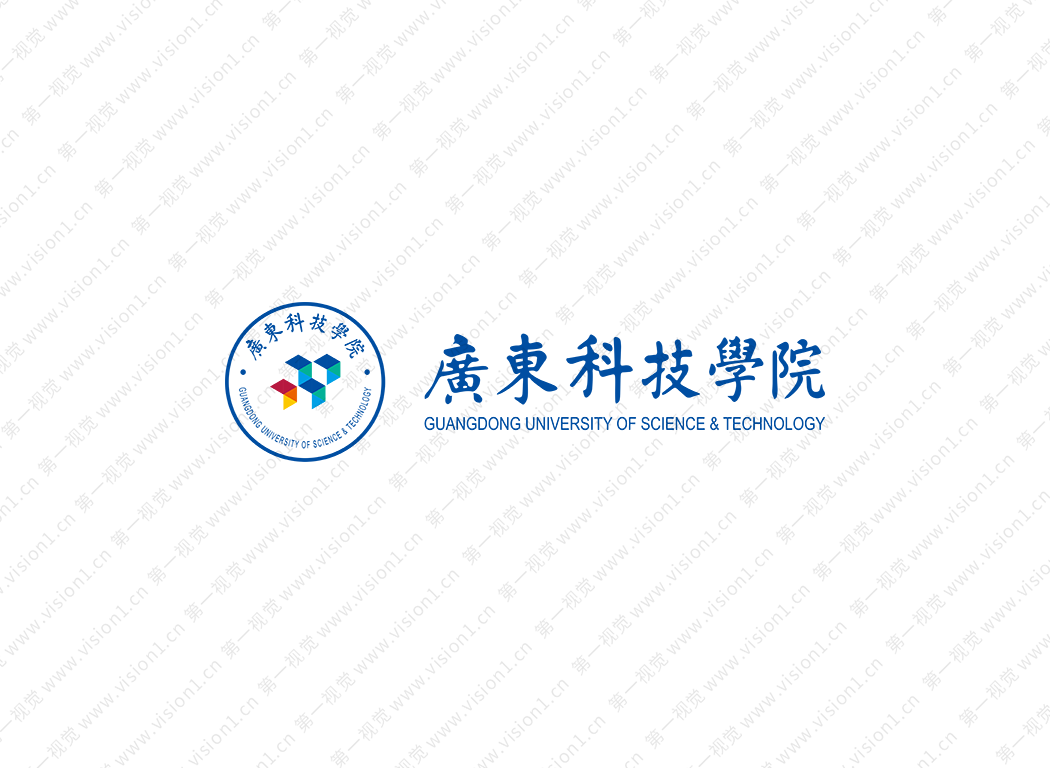 廣東科技學院logo標志矢量圖