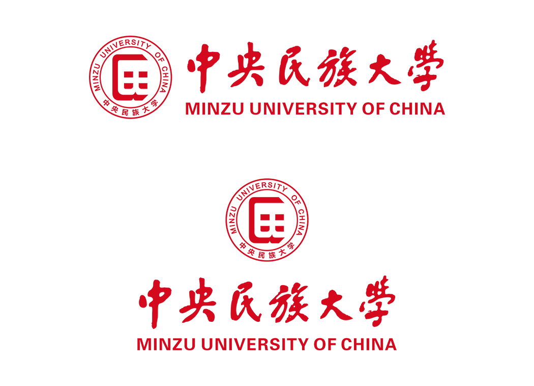 大學校徽系列:中央民族大學標志矢量圖