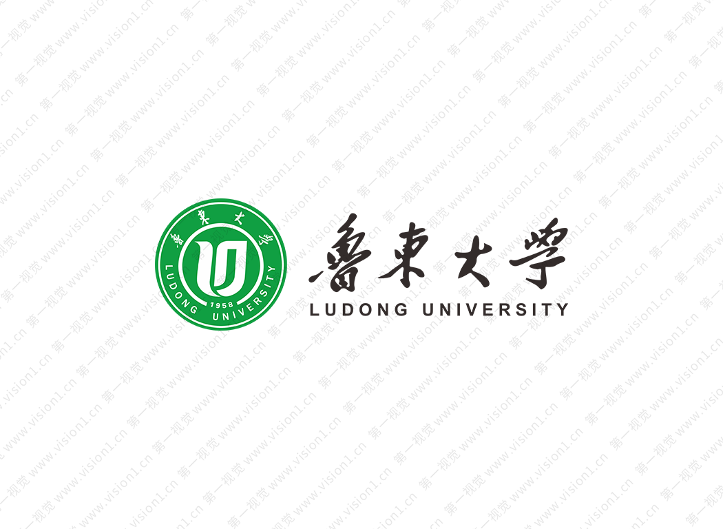 大學(xué)校徽系列:魯東大學(xué)標(biāo)志矢量圖