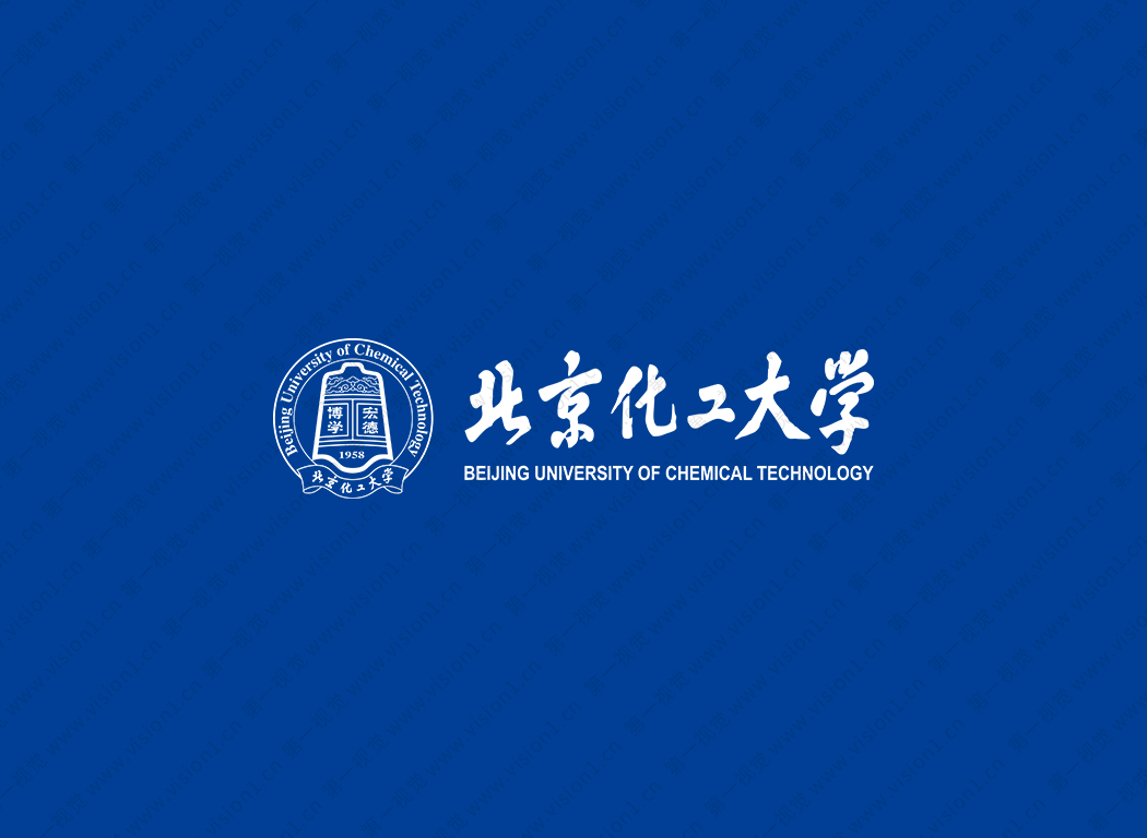 大學校徽系列: 北京化工大學標志矢量圖