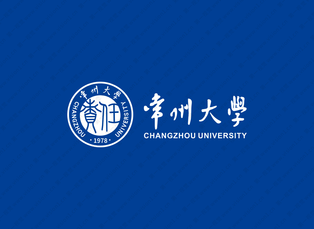 大學校徽系列: 常州大學標志矢量圖
