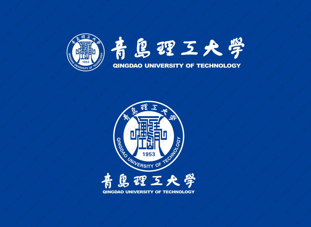 青島理工大學(xué)校徽標(biāo)志矢量圖