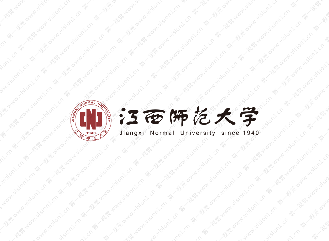 江西師范大學(xué)?；諛?biāo)志矢量圖