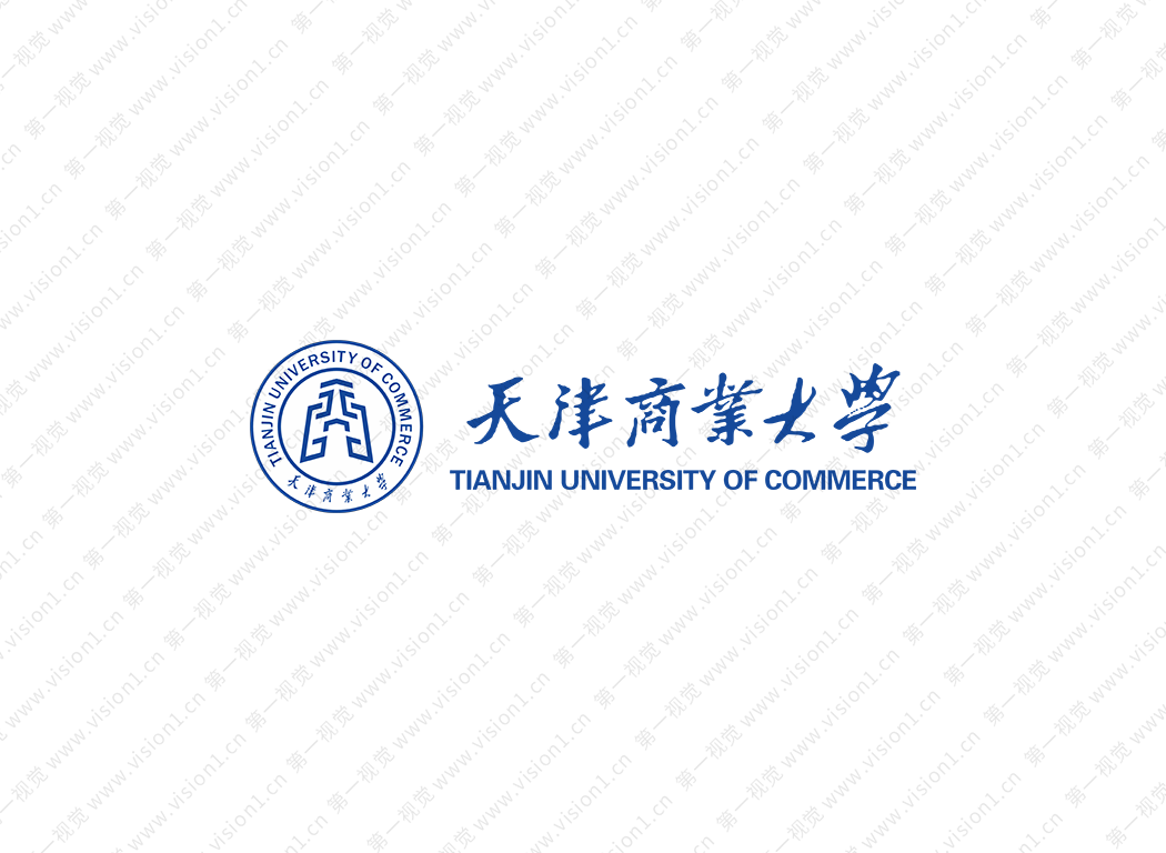 大學(xué)校徽系列:天津商業(yè)大學(xué)標(biāo)志矢量圖