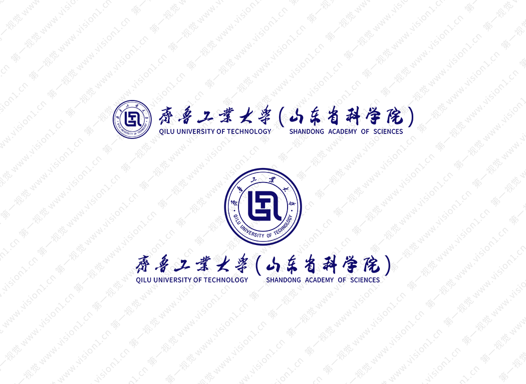 齊魯工業(yè)大學(xué)校徽標(biāo)志矢量圖