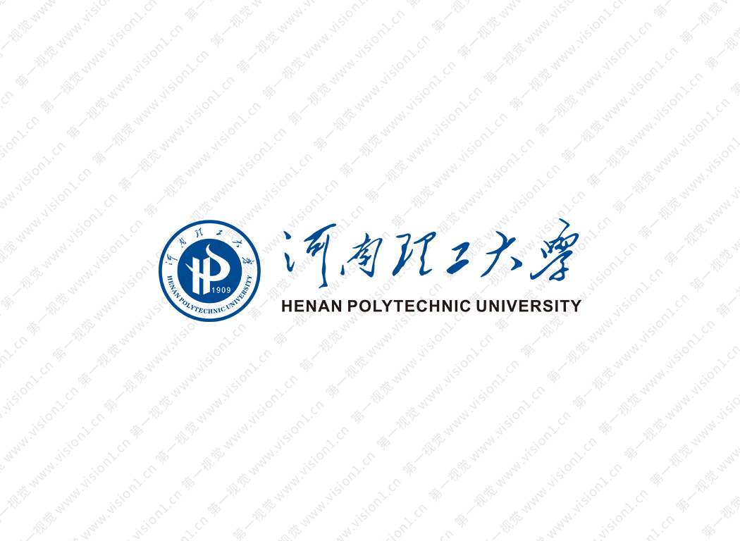河南理工大學(xué)校徽標(biāo)志矢量圖
