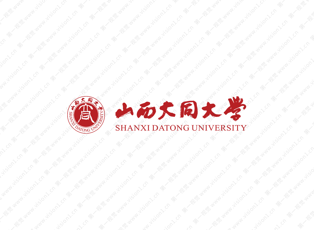 大同大學校徽標志矢量圖
