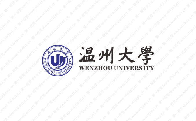 大學校徽系列:溫州大學標志矢量圖