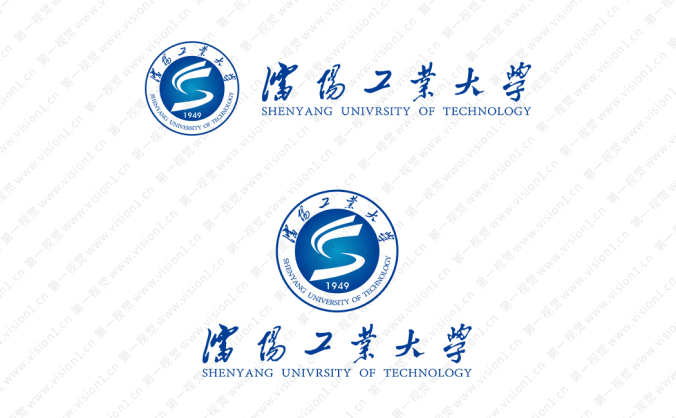 沈陽工業大學logo標志矢量圖