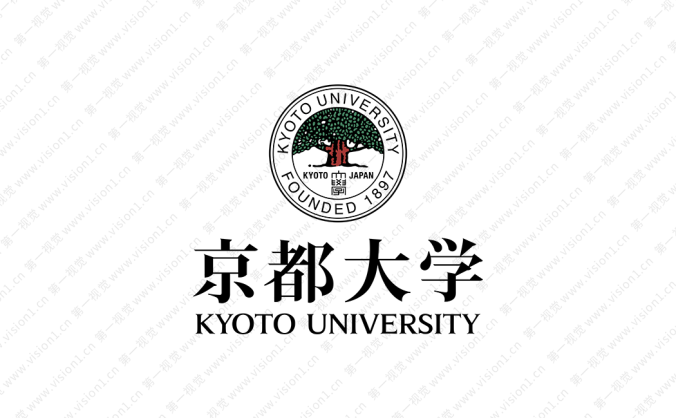 大學校徽系列：京都大學標志矢量圖