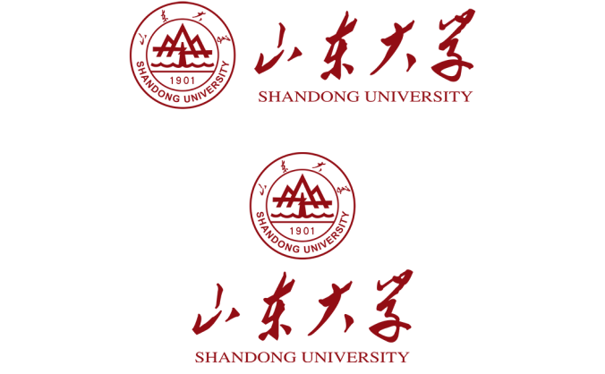大學(xué)?；障盗?山東大學(xué)標(biāo)志矢量圖
